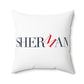 41 Tilt Sherman Spun Polyester Square Pillow