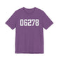 06278 Ashford CT Zip CodeUnisex Jersey Short Sleeve T-Shirt