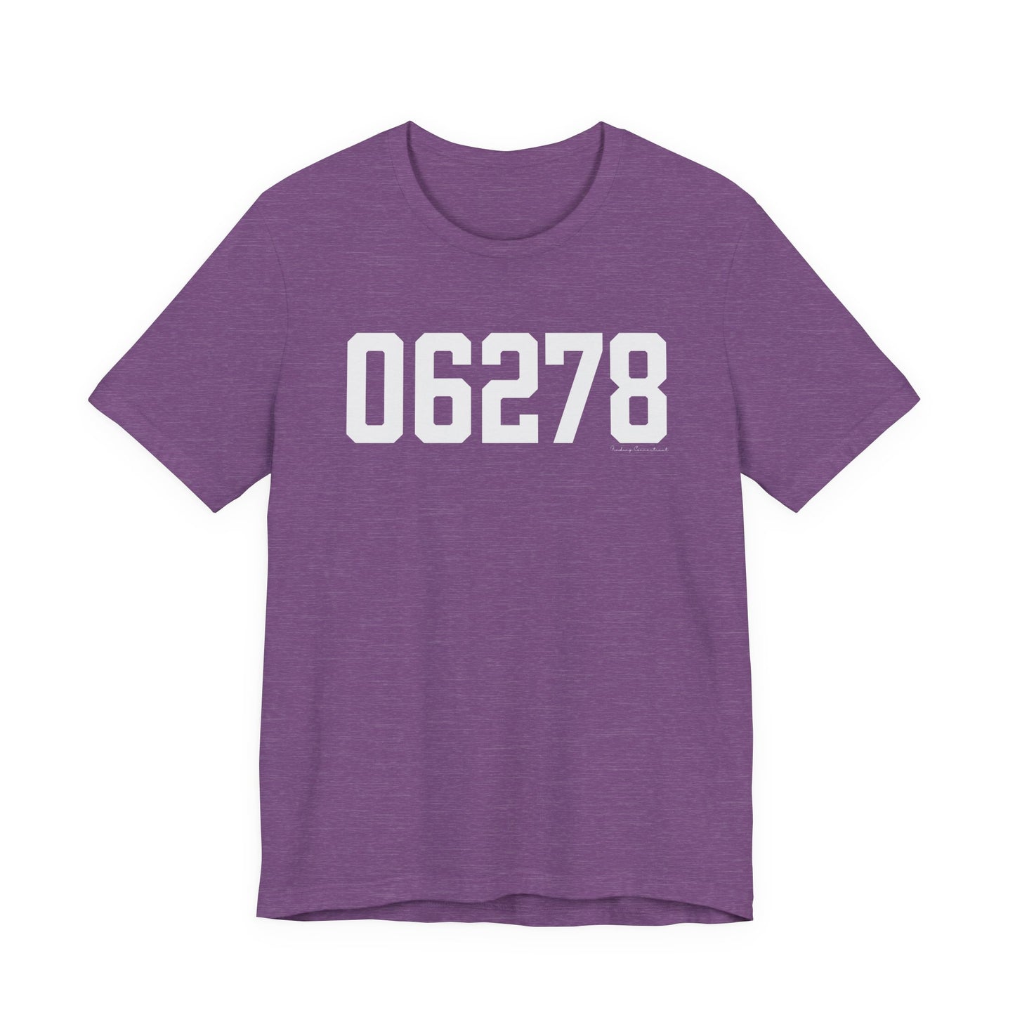 06278 Ashford CT Zip CodeUnisex Jersey Short Sleeve T-Shirt