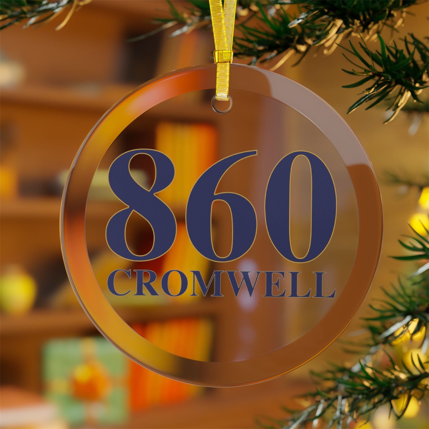 860 Cromwell Glass Ornaments