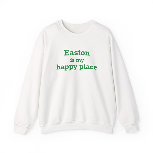 Easton Is My Happy Place Unisex Heavy Blend™ Crewneck Sweatshirt