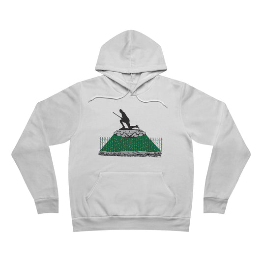 Minuteman Holiday Lights Unisex Sponge Fleece Pullover Hoodie Sweatshirt