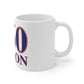 860 Lisbon Red, White & Blue Mug 11oz