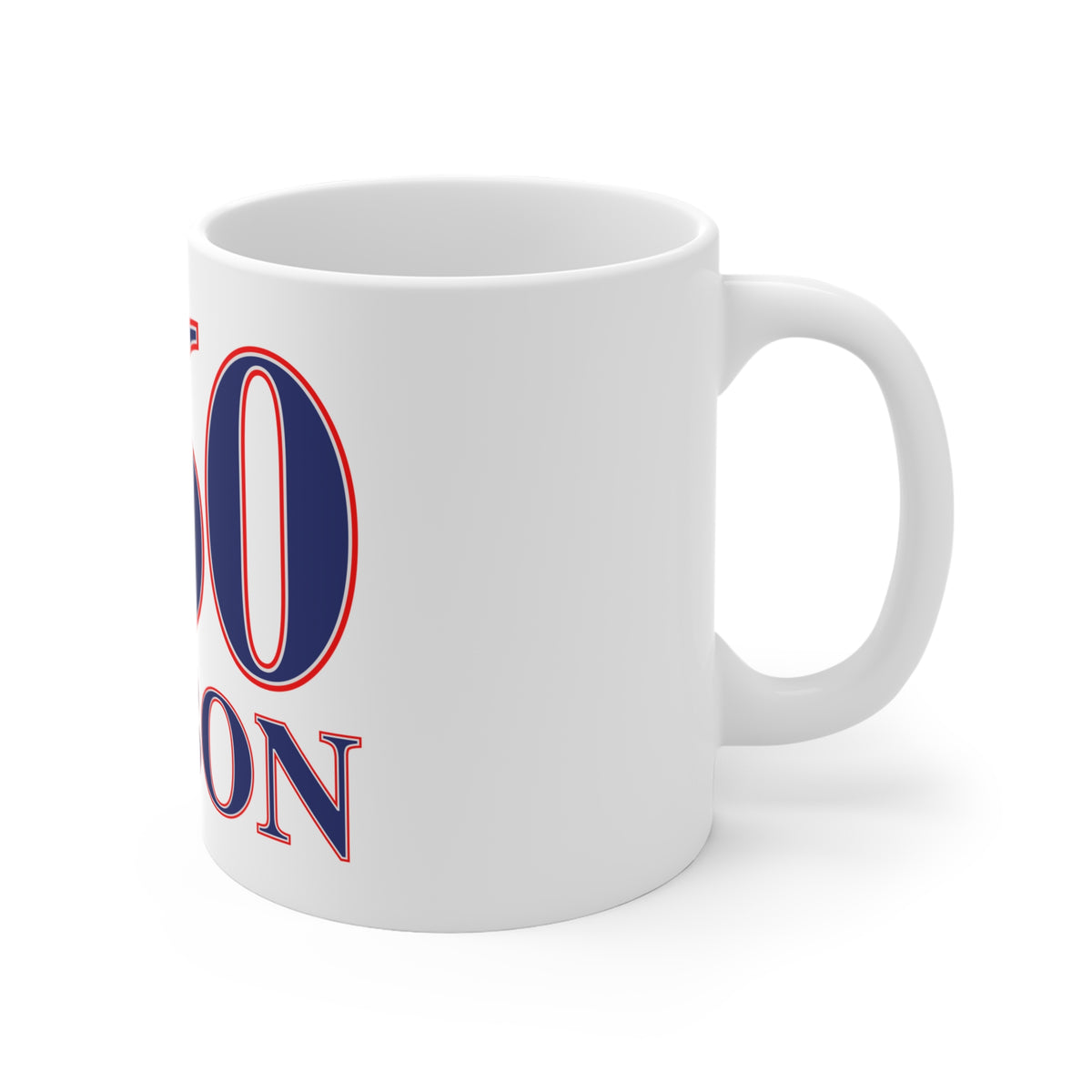 860 Lisbon Red, White & Blue Mug 11oz