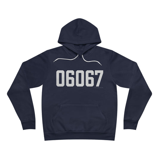 06067 Rocky Hill CT Zip Code Unisex Sponge Fleece Pullover Hoodie