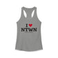 I Heart NTWN Women's Ideal Racerback Tank Top