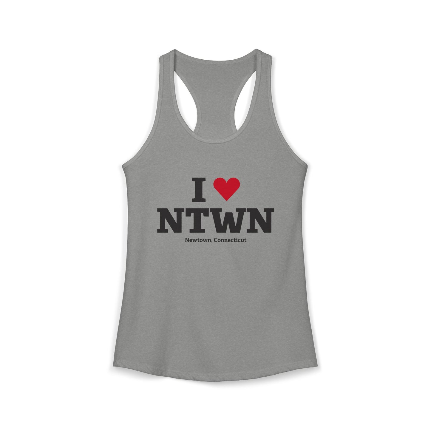 I Heart NTWN Women's Ideal Racerback Tank Top
