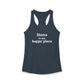 Storrs Is My Happy Place Women's Ideal Racerback T-Shirt