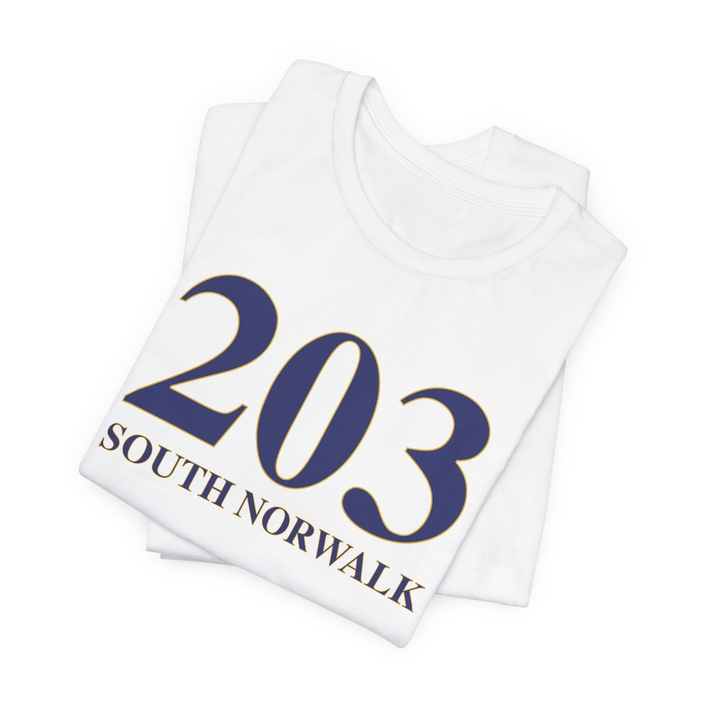 203 South Norwalk Unisex Jersey Short Sleeve T-Shirt