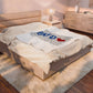 Brookfield Love Velveteen Plush Blanket