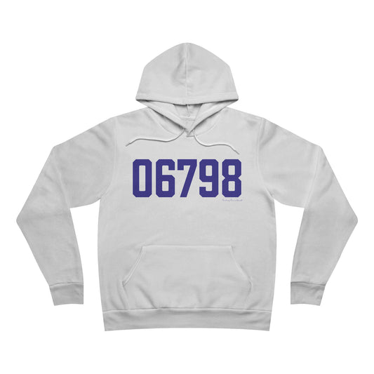 06798 Woodbury Connecticut Zip Code Unisex Sponge Fleece Pullover Hoodie
