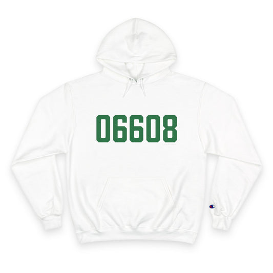 06608 Bridgeport Connecticut Zip Code Champion Hoodie Sweatshirt