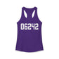 06242 Eastford CT Zip Code Women's Ideal Racerback Tank Top