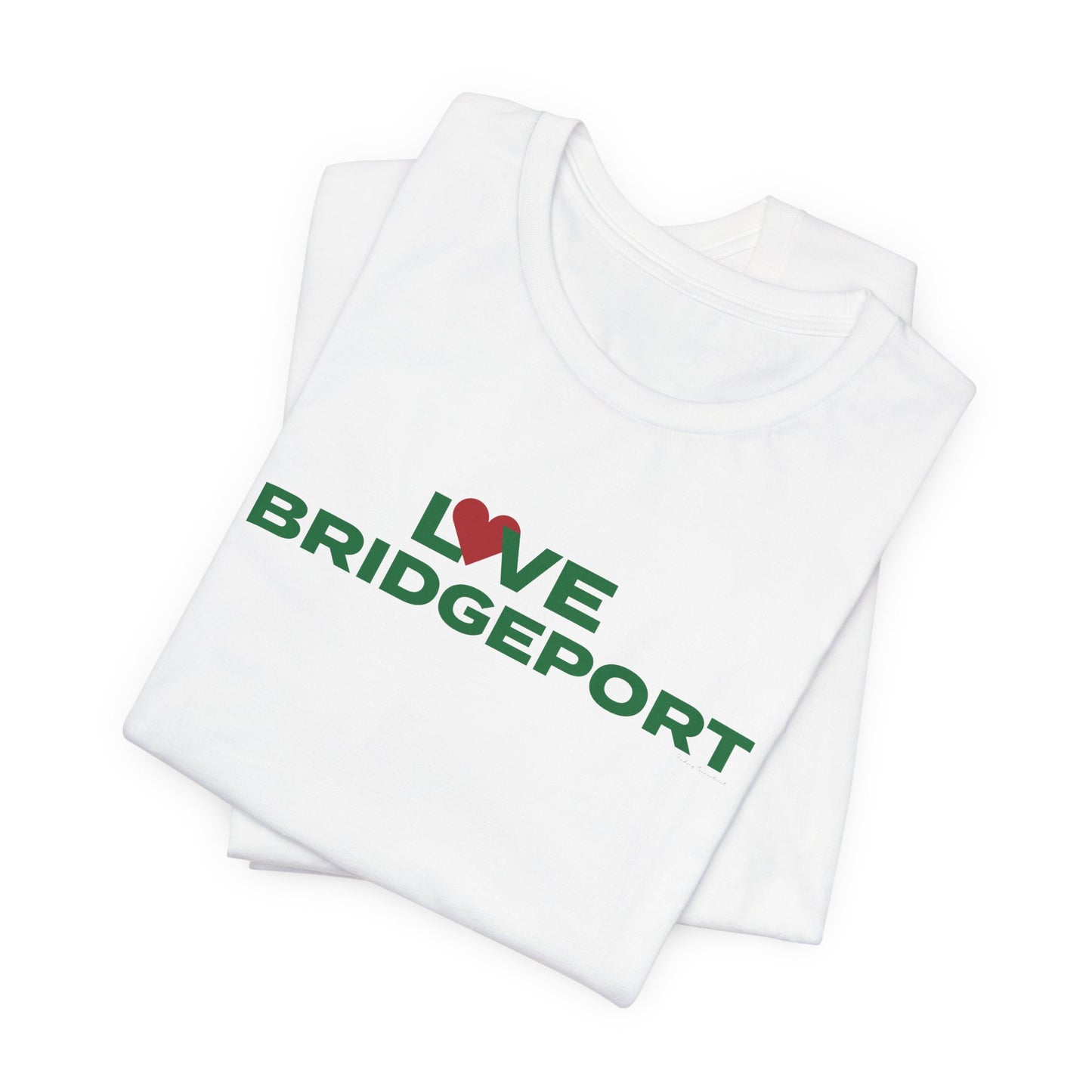 Love Bridgeport Unisex Jersey Short Sleeve T-Shirt