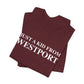 Just a kid from Westport Unisex Jersey Short Sleeve T-Shirt