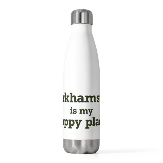 Barkhamsted is my Happy Place 20 oz Insulated Bottle