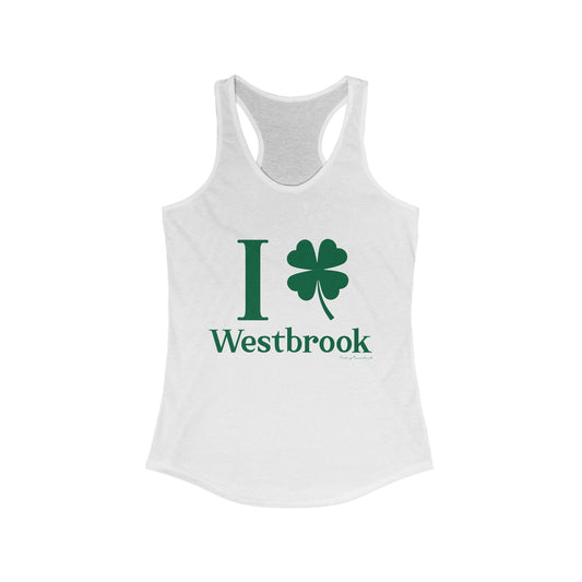 I Clover Westbrook Women's Ideal Racerback Tank