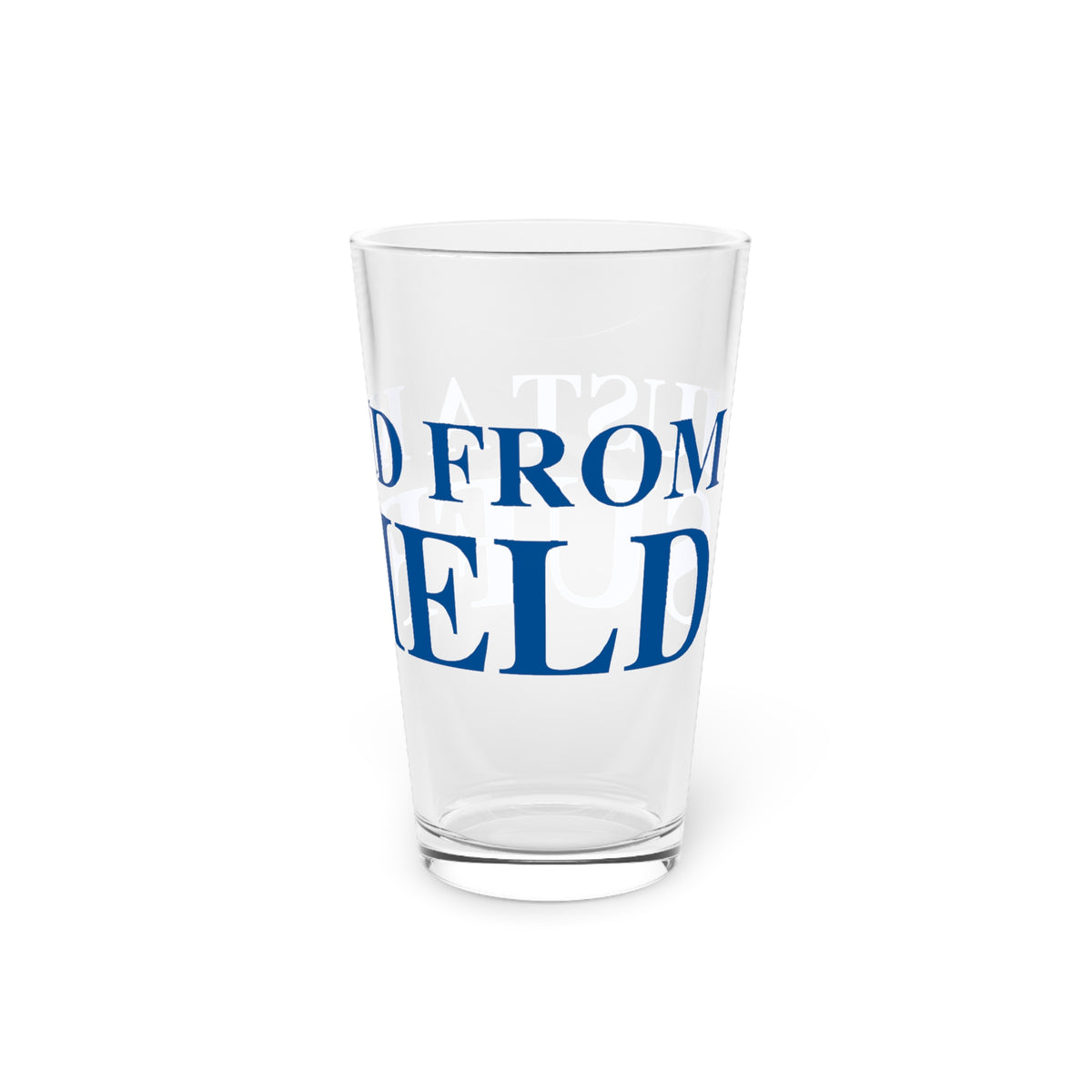 Just a kid from Suffield Pint Glass, 16oz