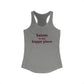 Salem  is My Happy Place Women's Ideal Racerback Tank Top