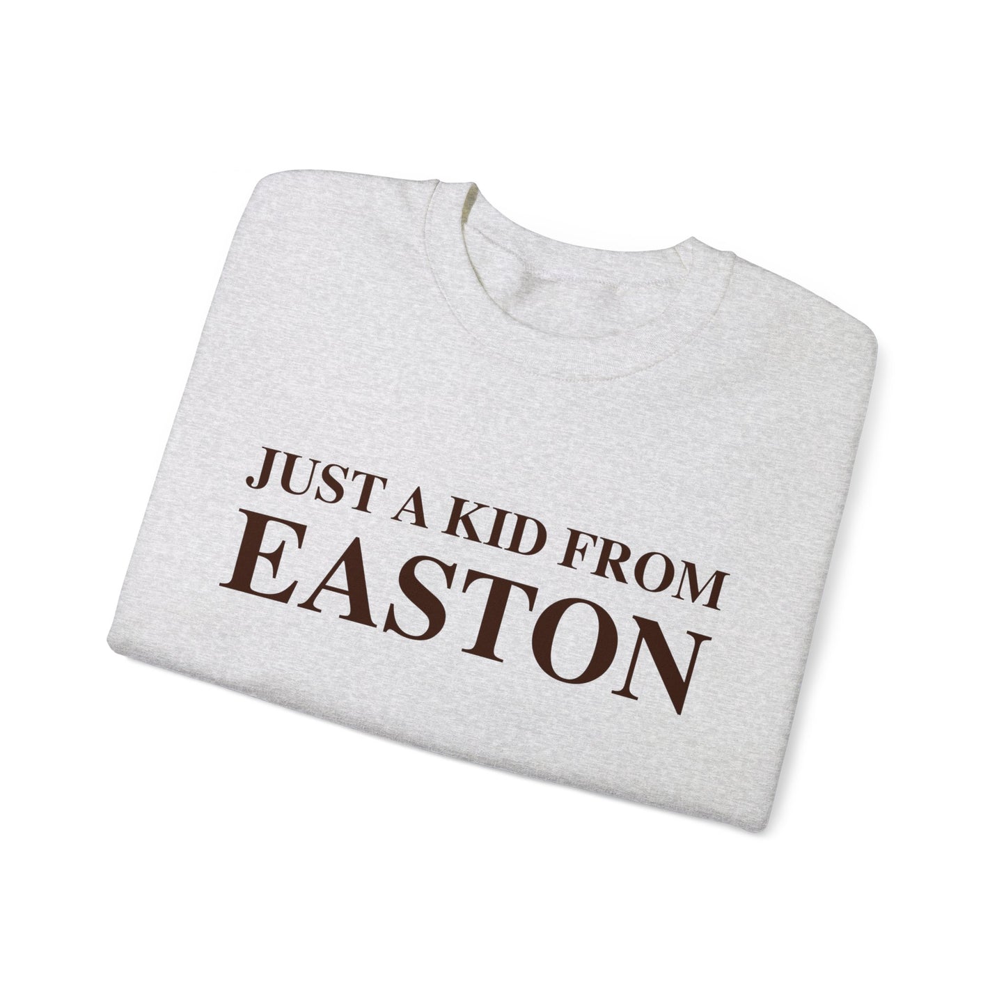 Just a kid from Easton Unisex Heavy Blend™ Crewneck Sweatshirt