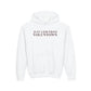 Just a kid from Voluntown Youth Heavy Blend Hooded Sweatshirt