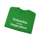 Columbia is My Happy Place Unisex Heavy Blend™ Crewneck Sweatshirt