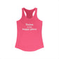 Union is My Happy Place Women's Ideal Racerback Tank Top