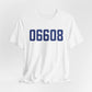 06608 Bridgeport Connecticut Zip Code Unisex Jersey Short Sleeve T-Shirt