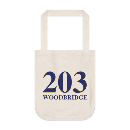 203 Woodbridge Organic Canvas Tote Bag
