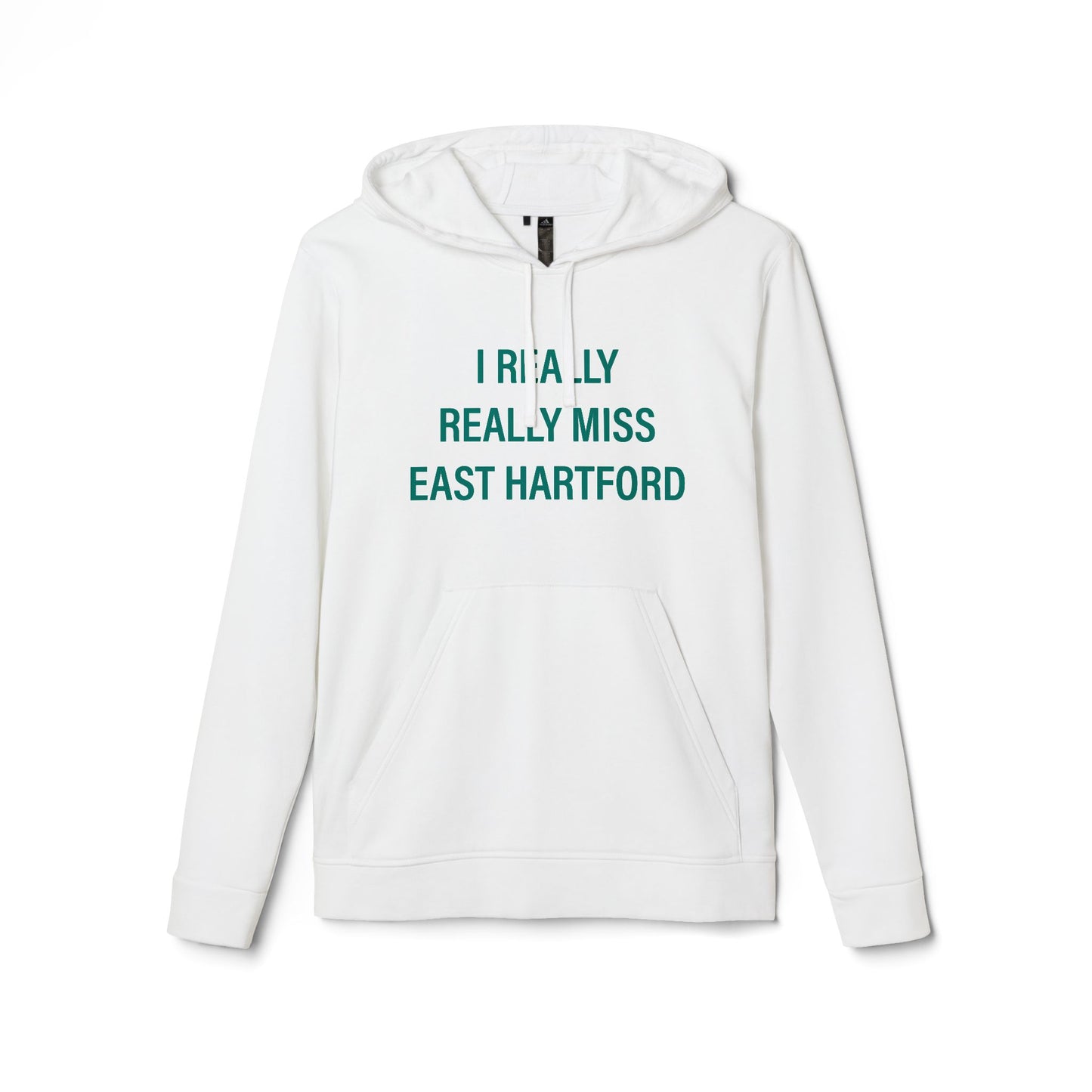 I Really Really Miss East Hartford adidas Unisex Fleece Hoodie