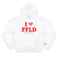 I Heart FFLD Champion Hoodie