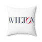 41 Tilt Wilton Spun Polyester Square Pillow
