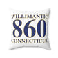 Willimantic 860 Connecticut Spun Polyester Square Pillow