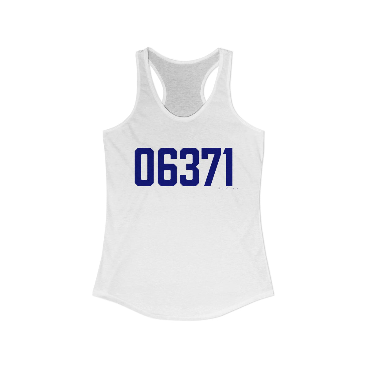 06371 Old Lyme Connecticut Zip Code Women's Ideal Racerback Tank Top