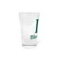 I Clover Black Rock Pint Glass, 16oz