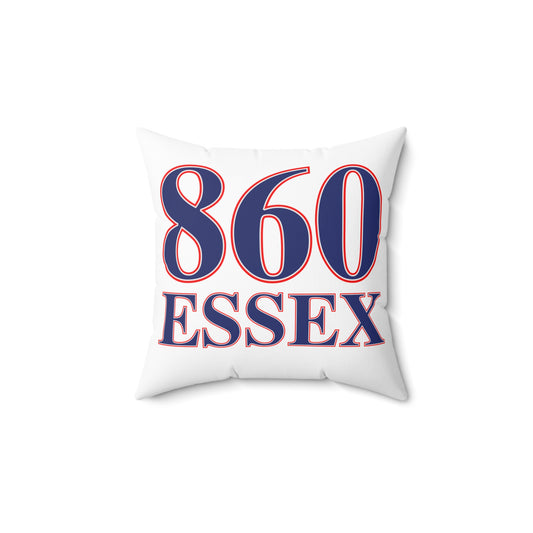 860 Essex Red, White & Blue Spun Polyester Square Pillow