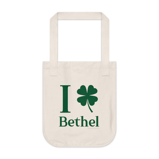 I Clover Bethel Organic Canvas Tote Bag