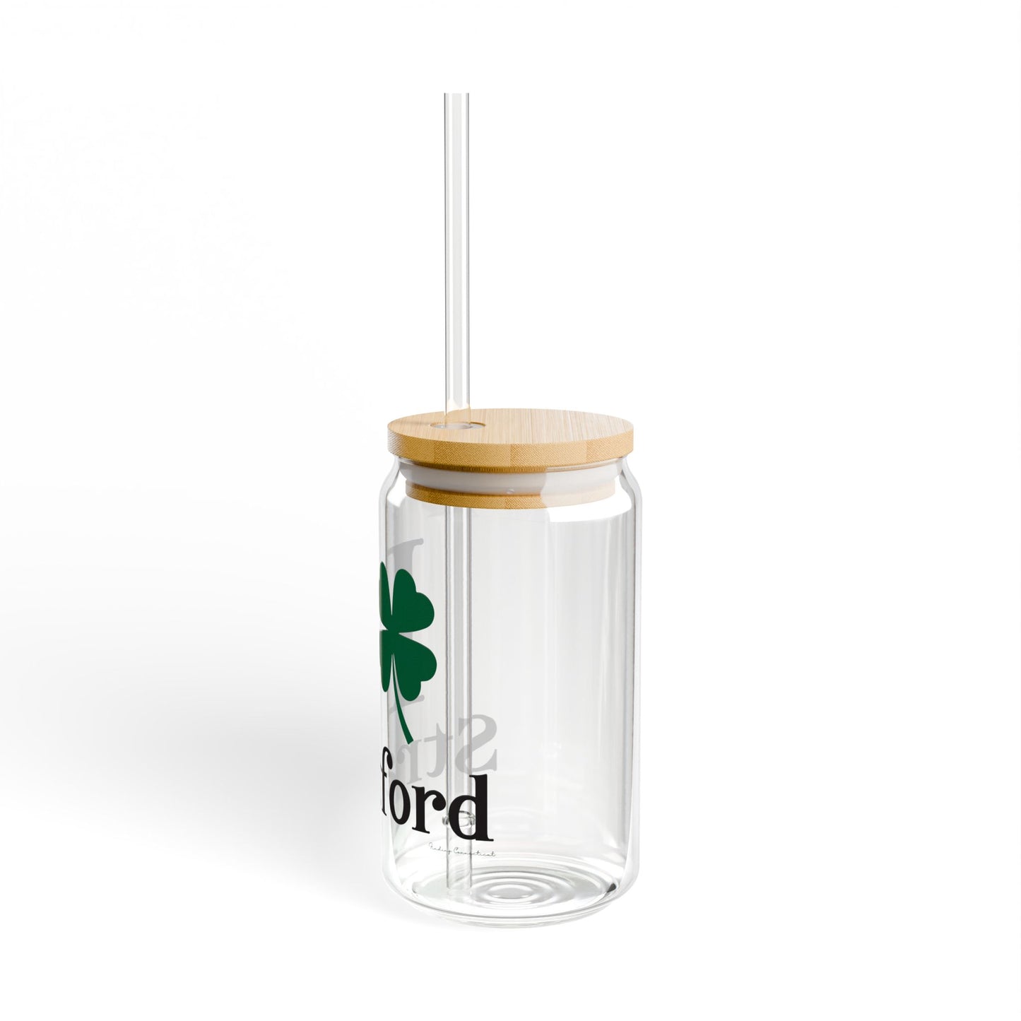 I Clover Stratford Sipper Glass, 16oz