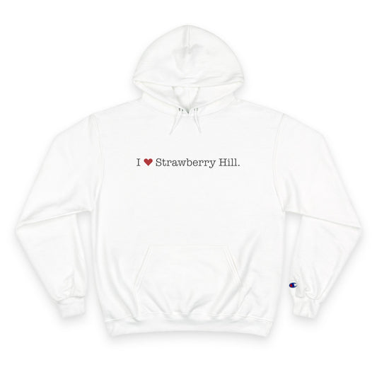 I Heart Strawberry Hill. Champion Hoodie