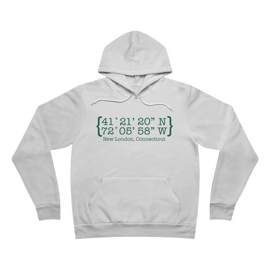 New London Coordinates Unisex Sponge Fleece Pullover Hoodie