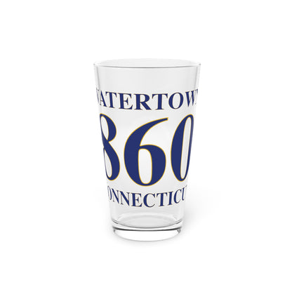 Watertown 860 Connecticut Pint Glass, 16oz