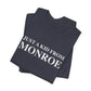 Just a kid from Monroe Unisex Jersey Short Sleeve Tee