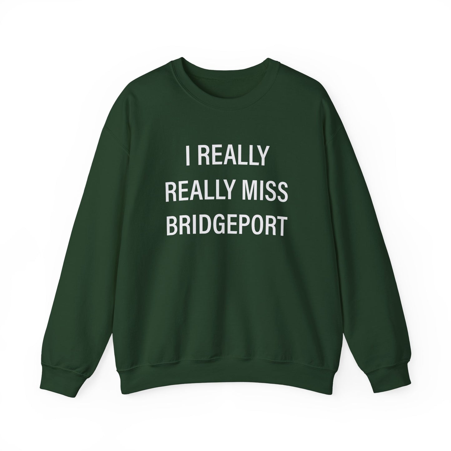 I Really Really Miss Bridgeport  Unisex Heavy Blend™ Crewneck Sweatshirt