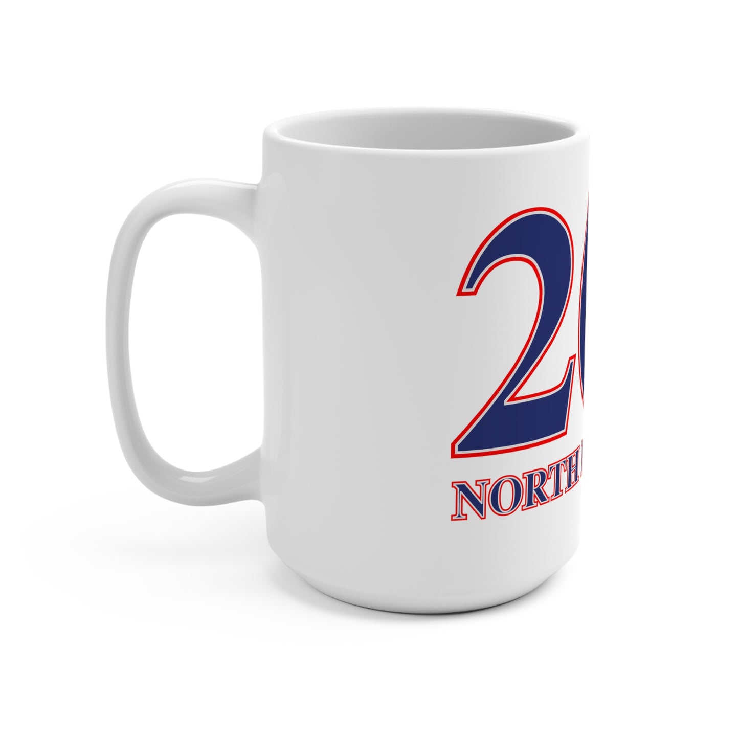 203 North Branford Red White & Blue Mug 15oz