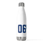 06470 Newtown Connecticut Zip Code 20oz Insulated Bottle