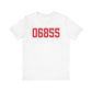 06855 Norwalk Connecticut Zip Code Unisex Jersey Short Sleeve T-Shirt