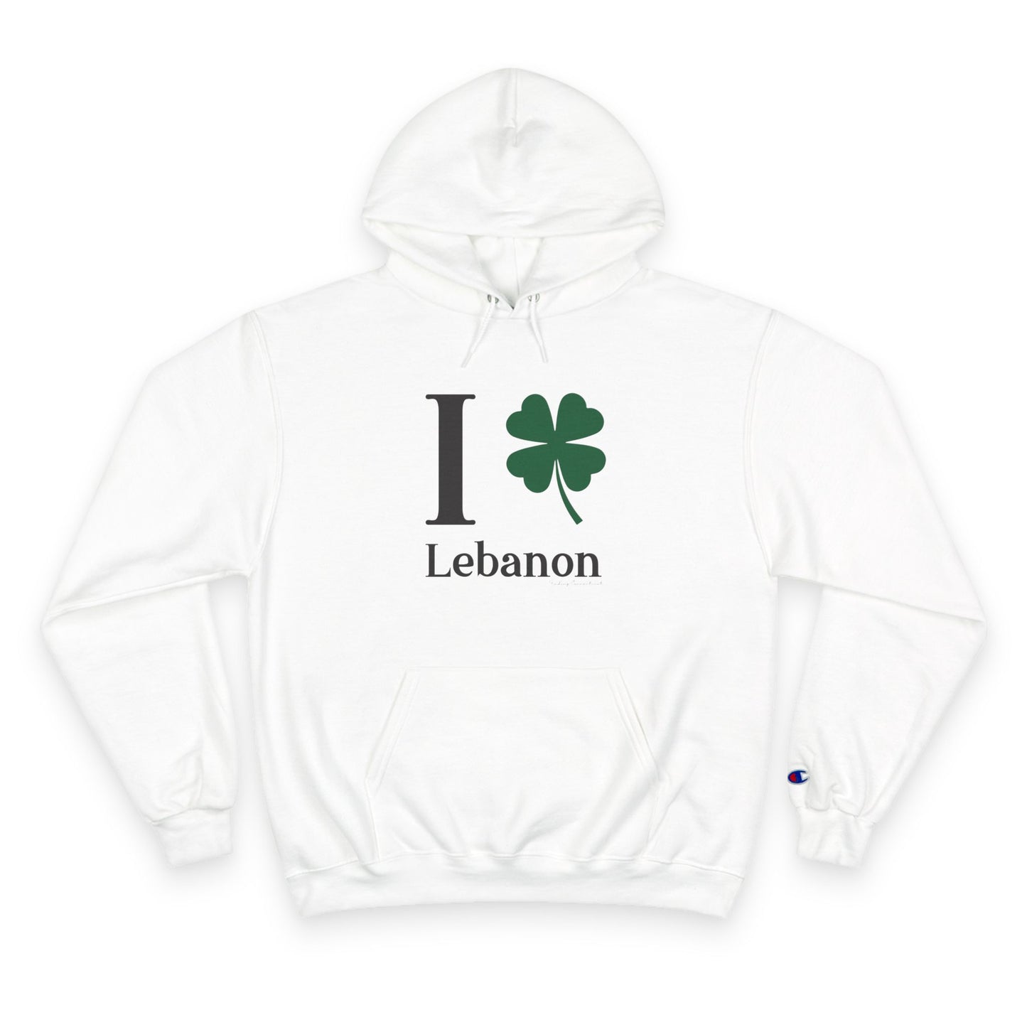 I Clover Lebanon Champion Hoodie