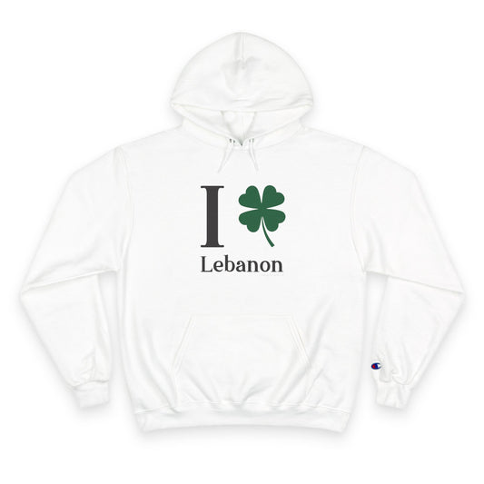 I Clover Lebanon Champion Hoodie