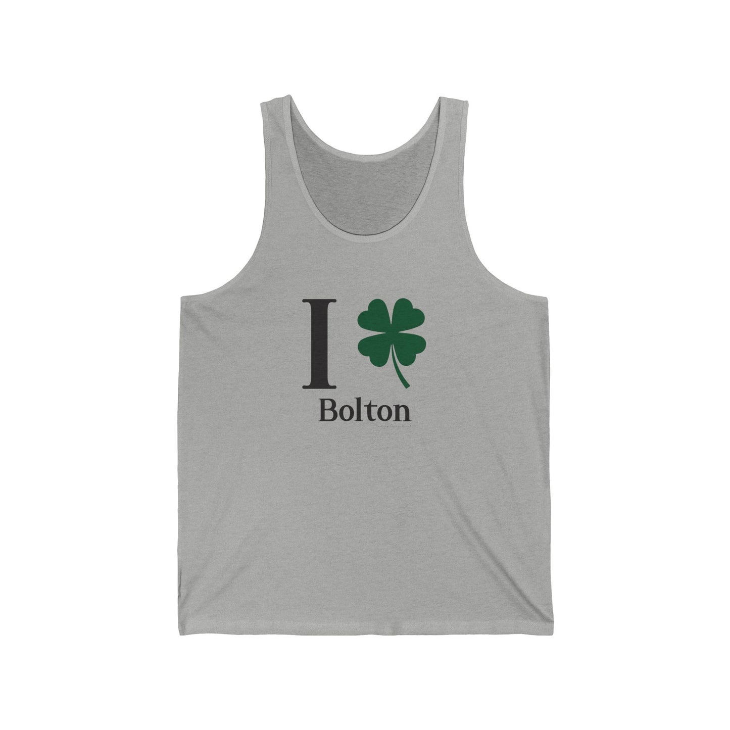 I Clover Bolton Unisex Jersey Tank Top