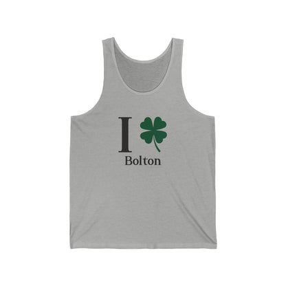 I Clover Bolton Unisex Jersey Tank Top